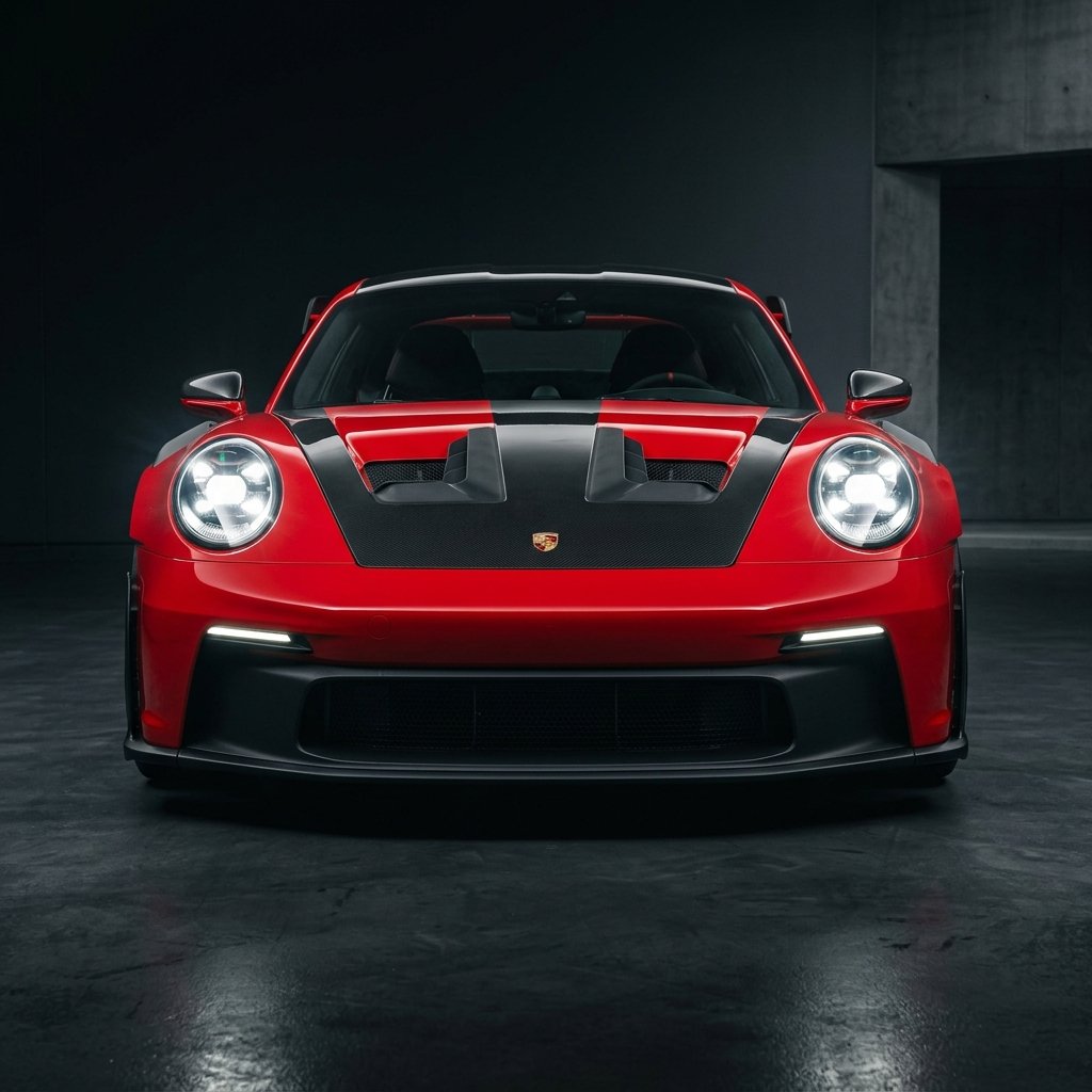 Porsche 911 GT3 RS Front View