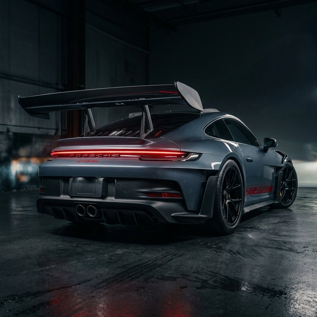 Porsche 911 GT3 RS Rear View