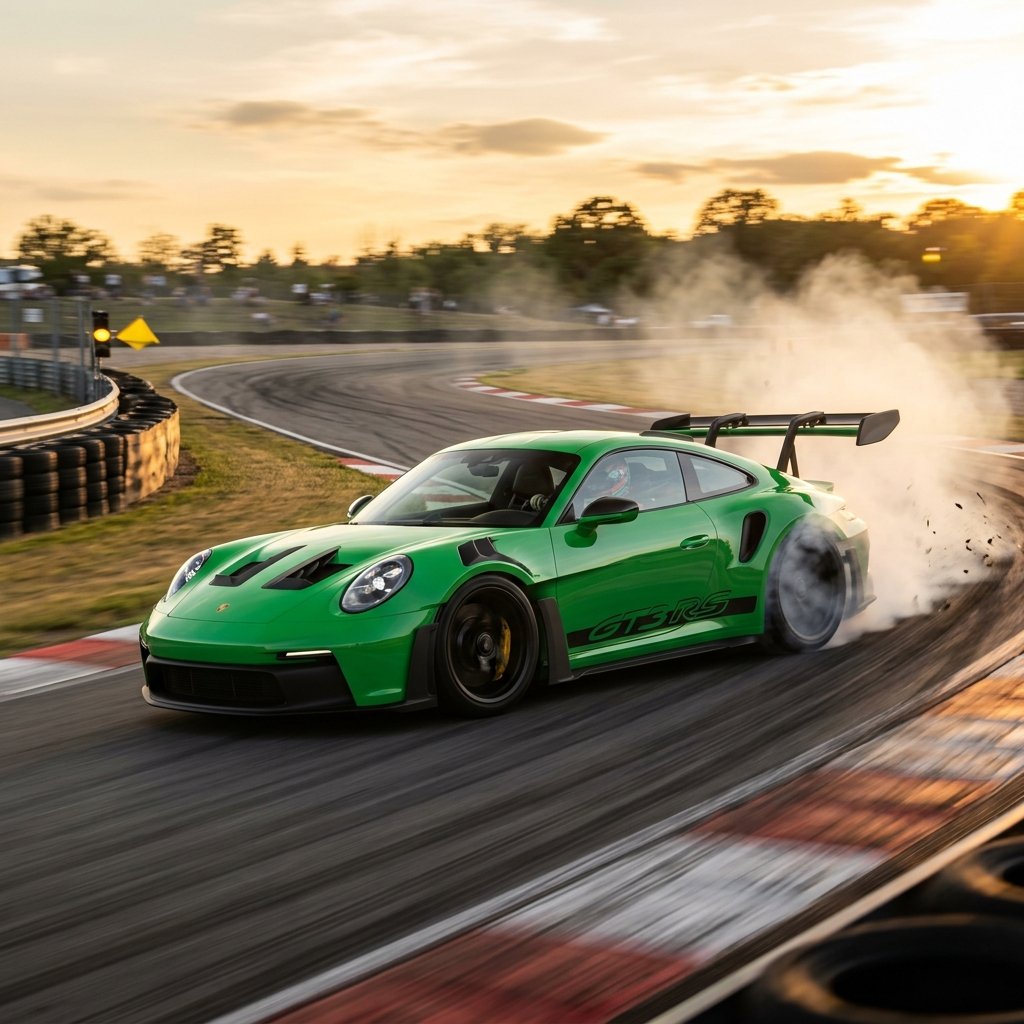 Porsche 911 GT3 RS on Track