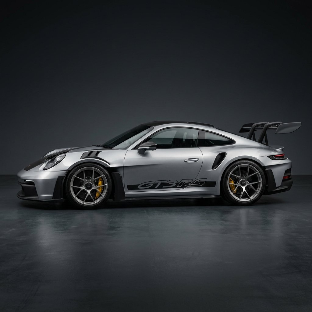 Porsche 911 GT3 RS Side View